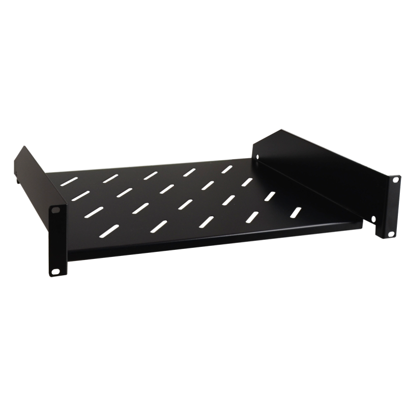 Polica 19" 2U k racku 450-1000mm - RACK skrine a príslušenstvo