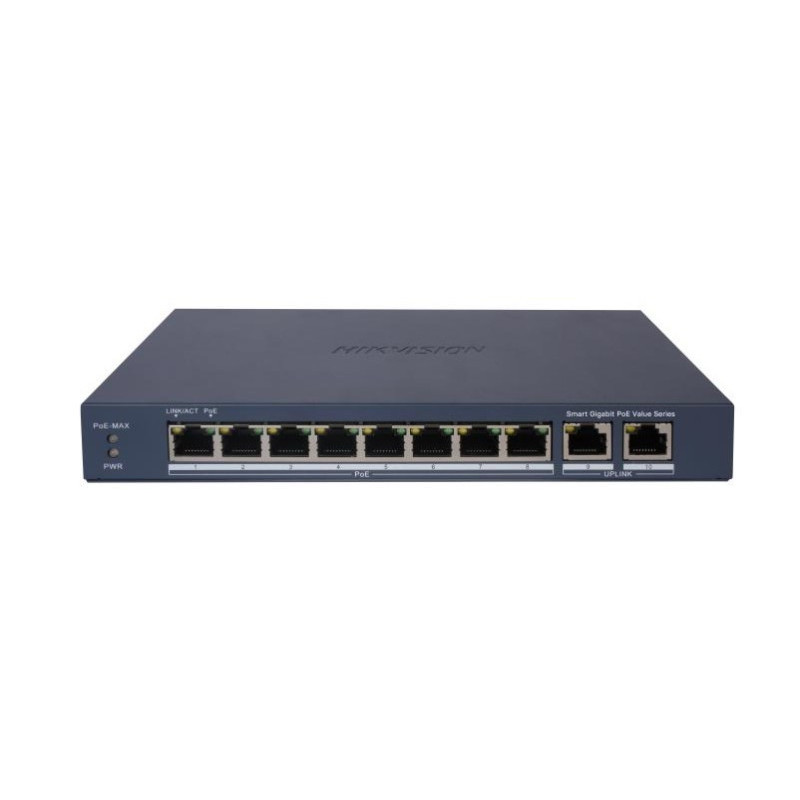 HIKVISION DS-3E1510P-EI/M-1Gb PoE switch - Sieťové produkty HIKVISION DS-3E1510P-EI/M-1Gb PoE switch - Sieťové produkty
