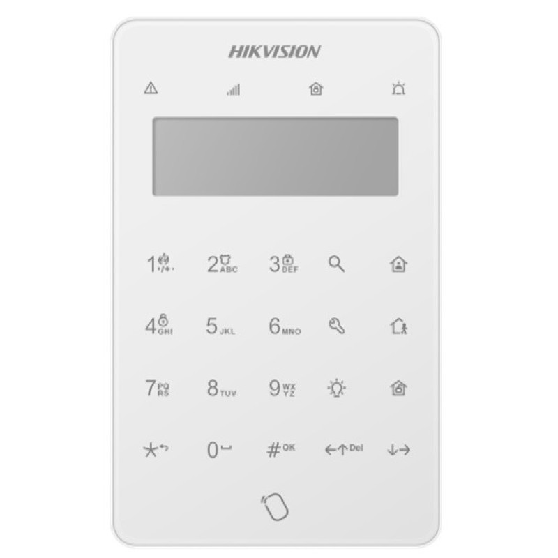 Hikvision DS-PK501LTM-HWE drôtová zbernicová LCD klávesnica - Bezdr...
