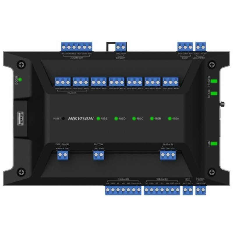 Hikvision DS-K2701X(P) riadiaca jednotka pre 1 dvere - Kontrola vst...