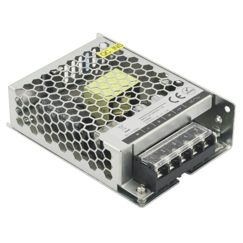 NS-112PD-12V/6A-CCTV stabilizovaný zdroj ku kamerám - Napájacie zdr...