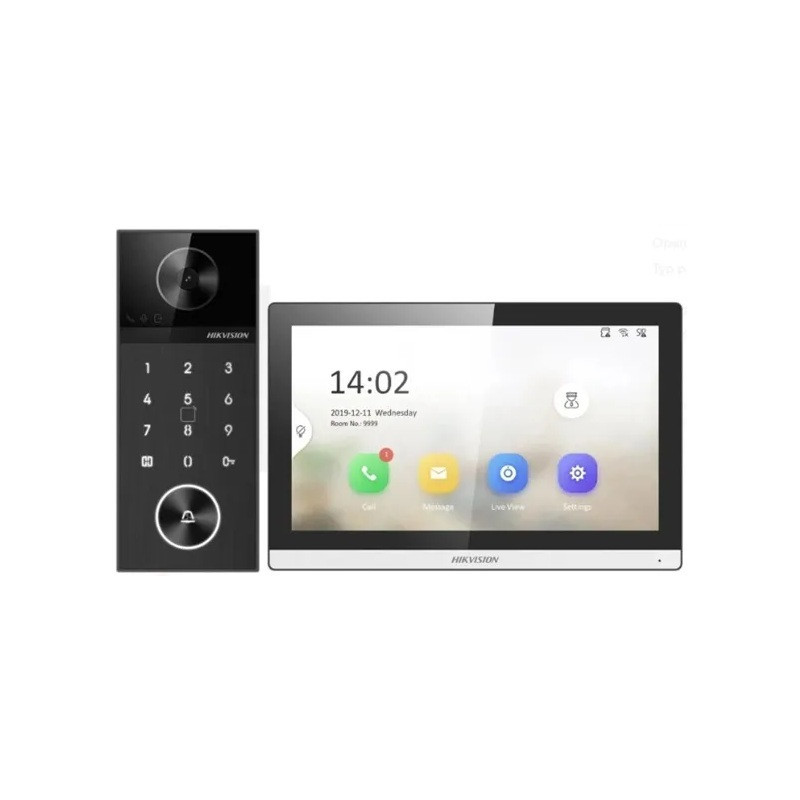 Hikvision DS-KIS612-P IP-set, 4MPx, PoE, WIFI, 2x výstup - Prístupo...
