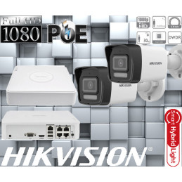 Kamerový set NVR s PoE+2x IP kamera-HIKVISION-DS-2CD1023G2-LIU-2MP/...