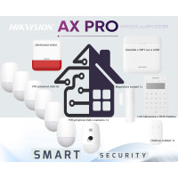 Alarm Hikvision AXPRO - Inteligentný bezdrôtový alarm do domu